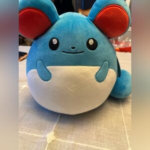Pokemon Center Squishmallow Marill 12" Plush